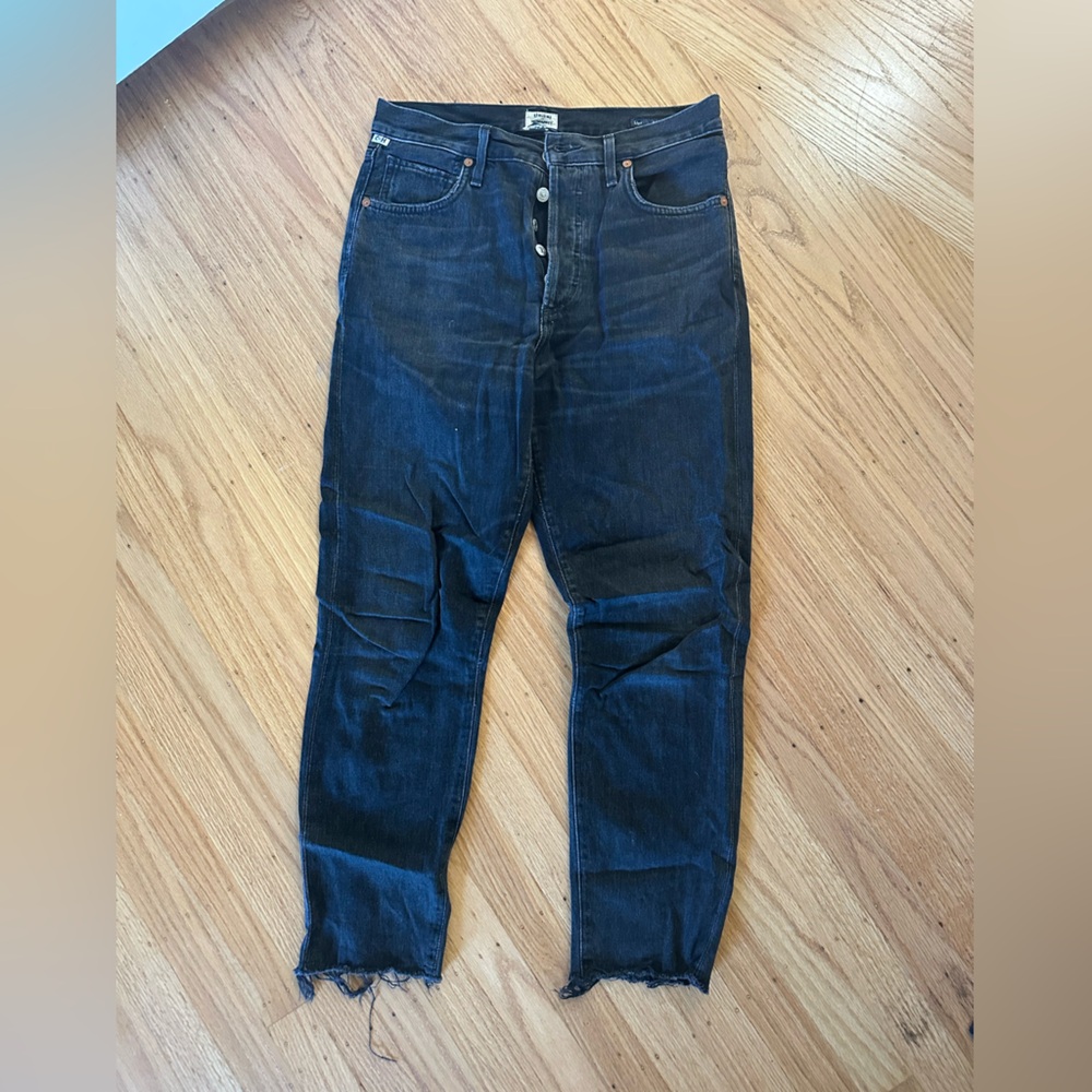 Citizens of Humanity Black Wash Jeans